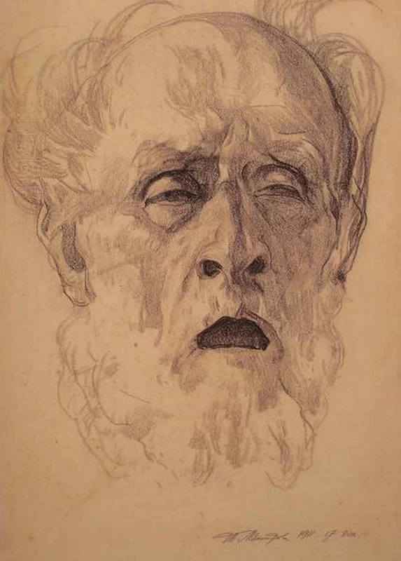 Ritratto di un padre morente. Agonia